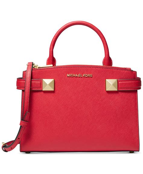 michael michael kors karla small east west leather|Michael Kors Karla Small East West Satchel Luggage Leather.